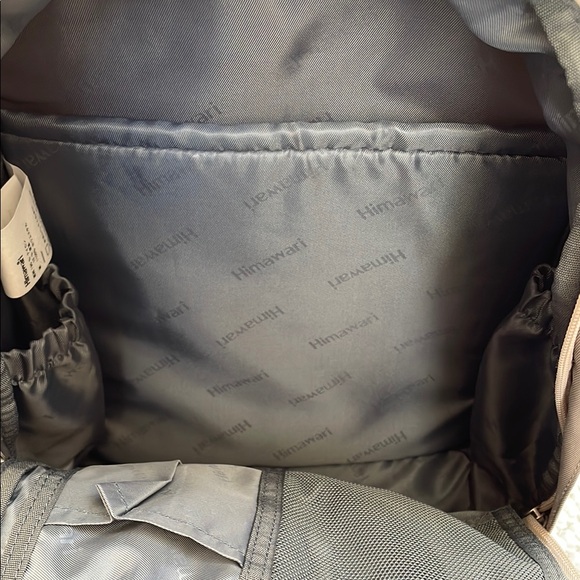 Gray and Brown Backpack - Picture 3 of 5